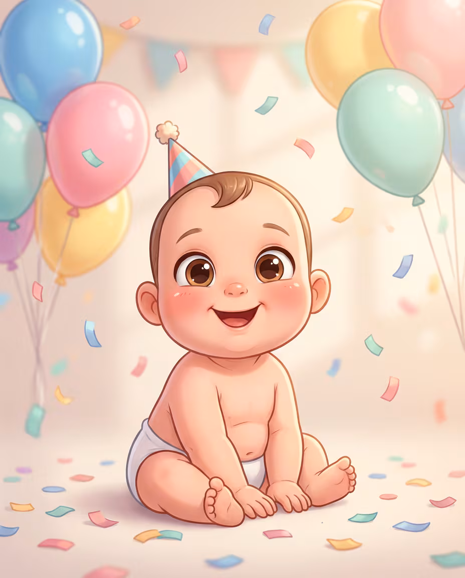 Birthday Confetti Burst example