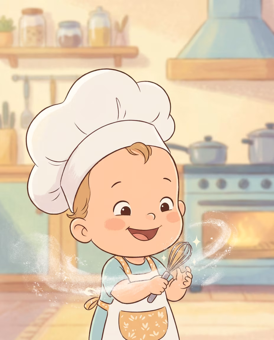 Little Chef Apron example