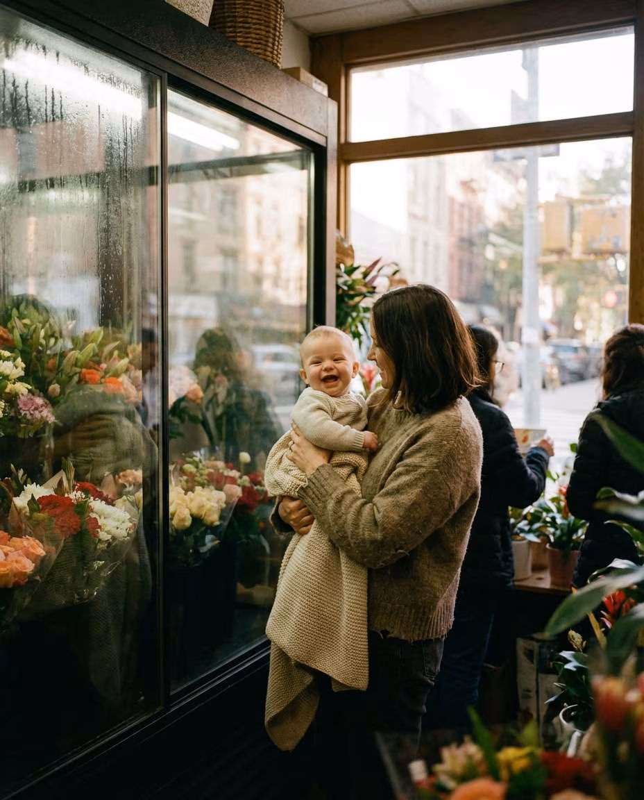 Flower Shop Window Light example