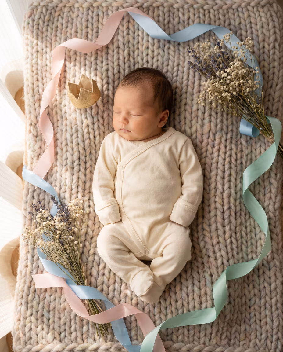 Nursery Crown Flatlay example