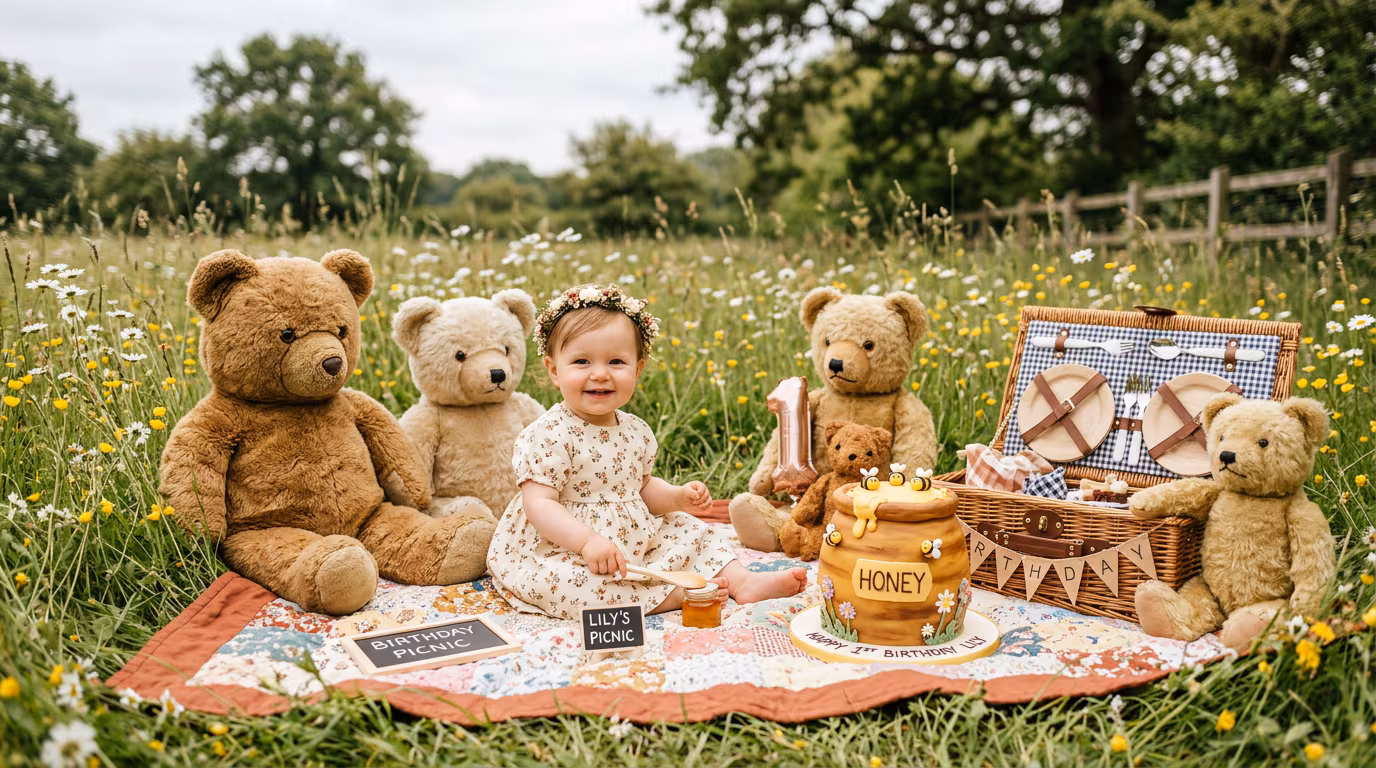 Classic Teddy Bear Picnic Birthday example