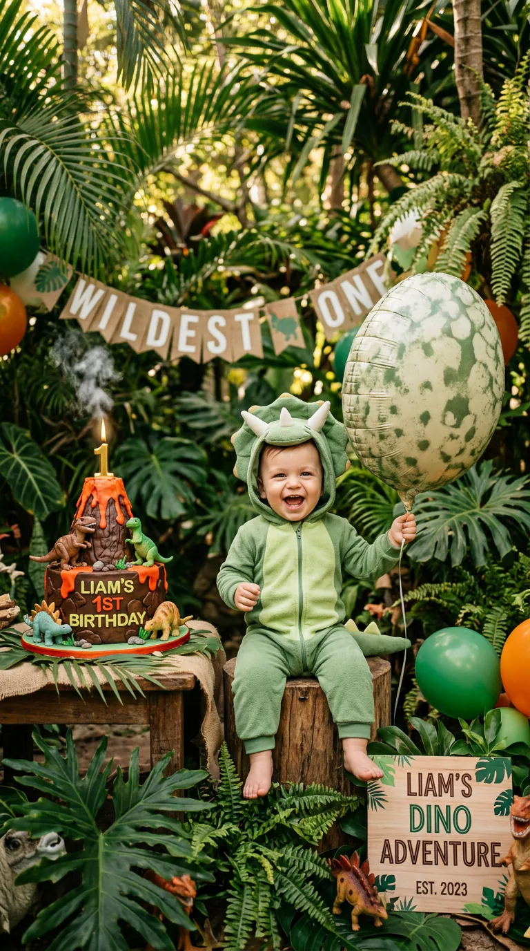 Dinosaur Jungle Adventure Birthday Celebration example