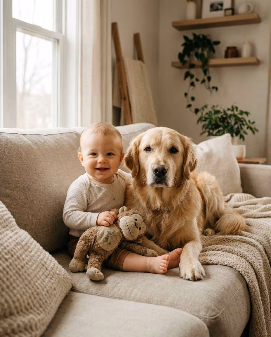 Couch Candid Laughs example