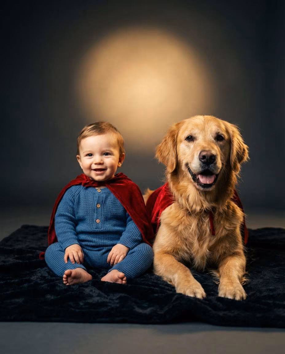 Tiny Superhero Duo example