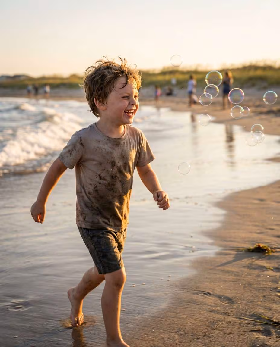 Seaside Bubble Play example