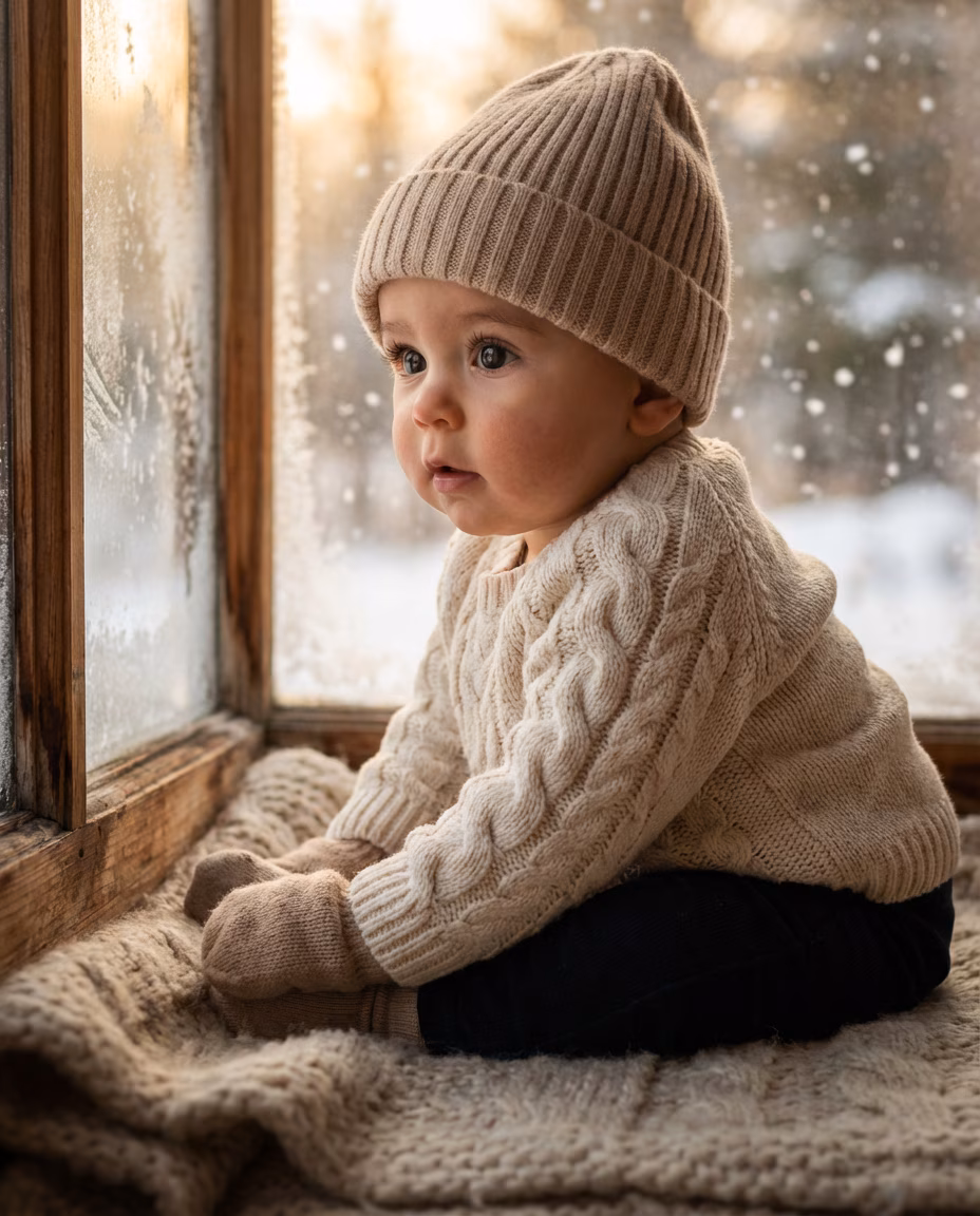 Gemini AI Baby Winter Prompt preview