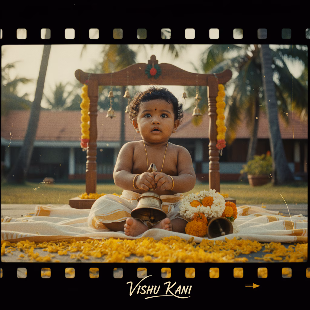 Baby Playing With Temple Bells example