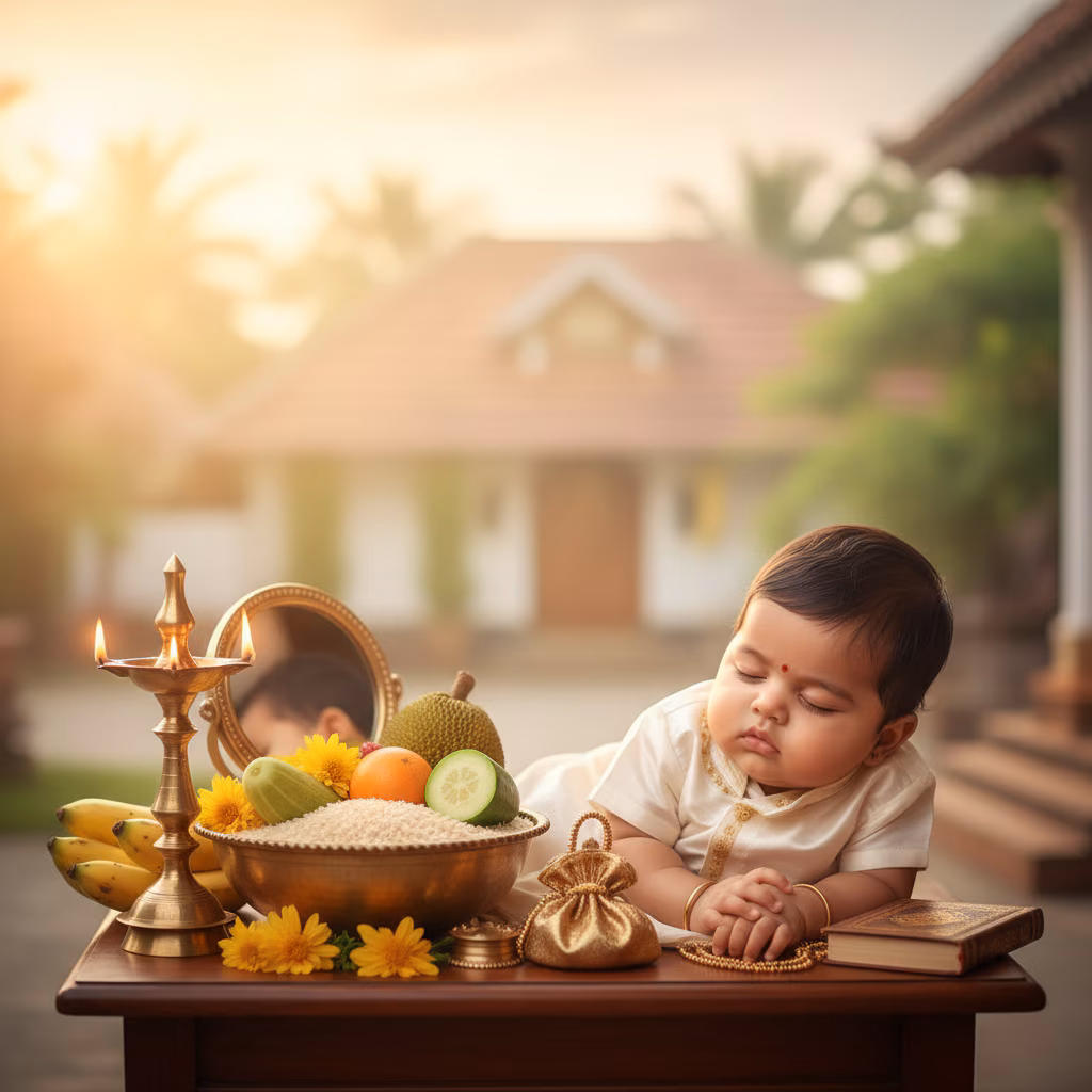 Dreamy Baby Near Vishu Table example