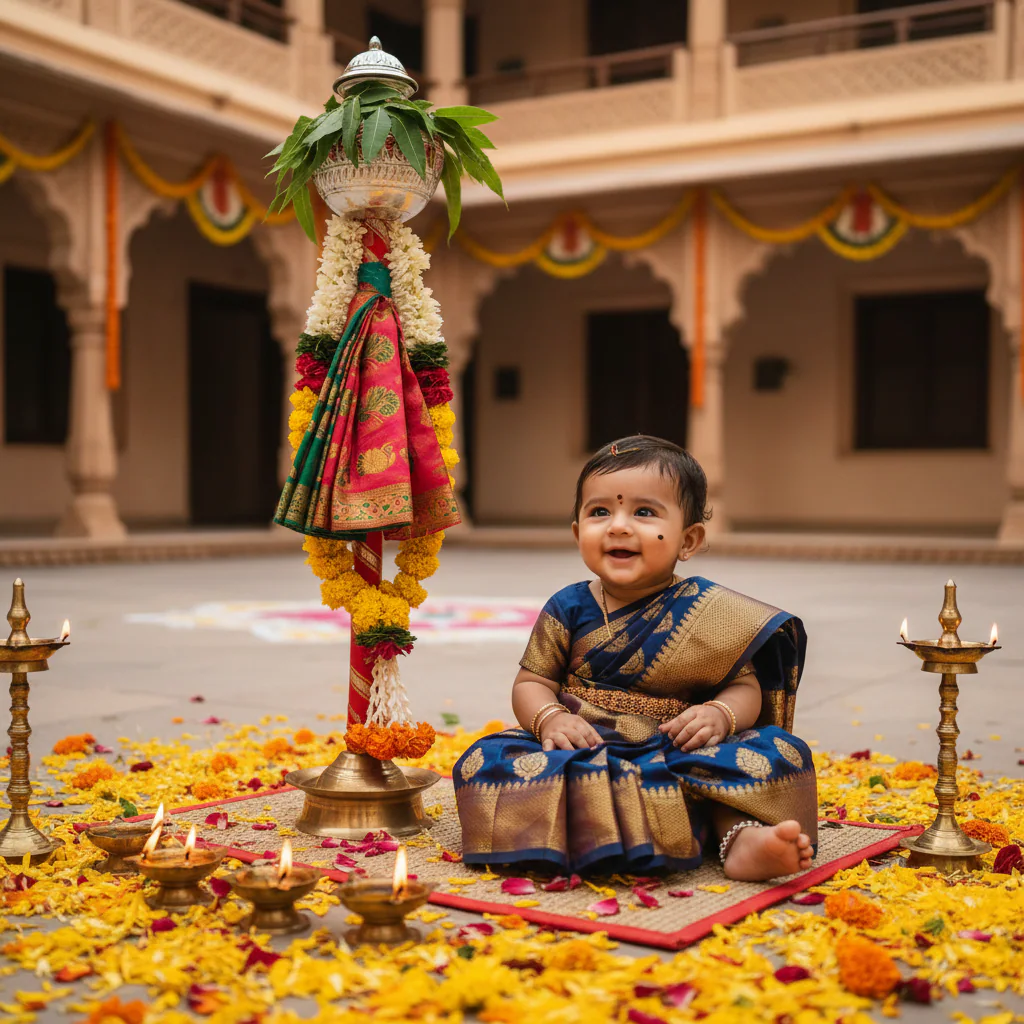 Paithani Saree Gudi Padwa Scene example