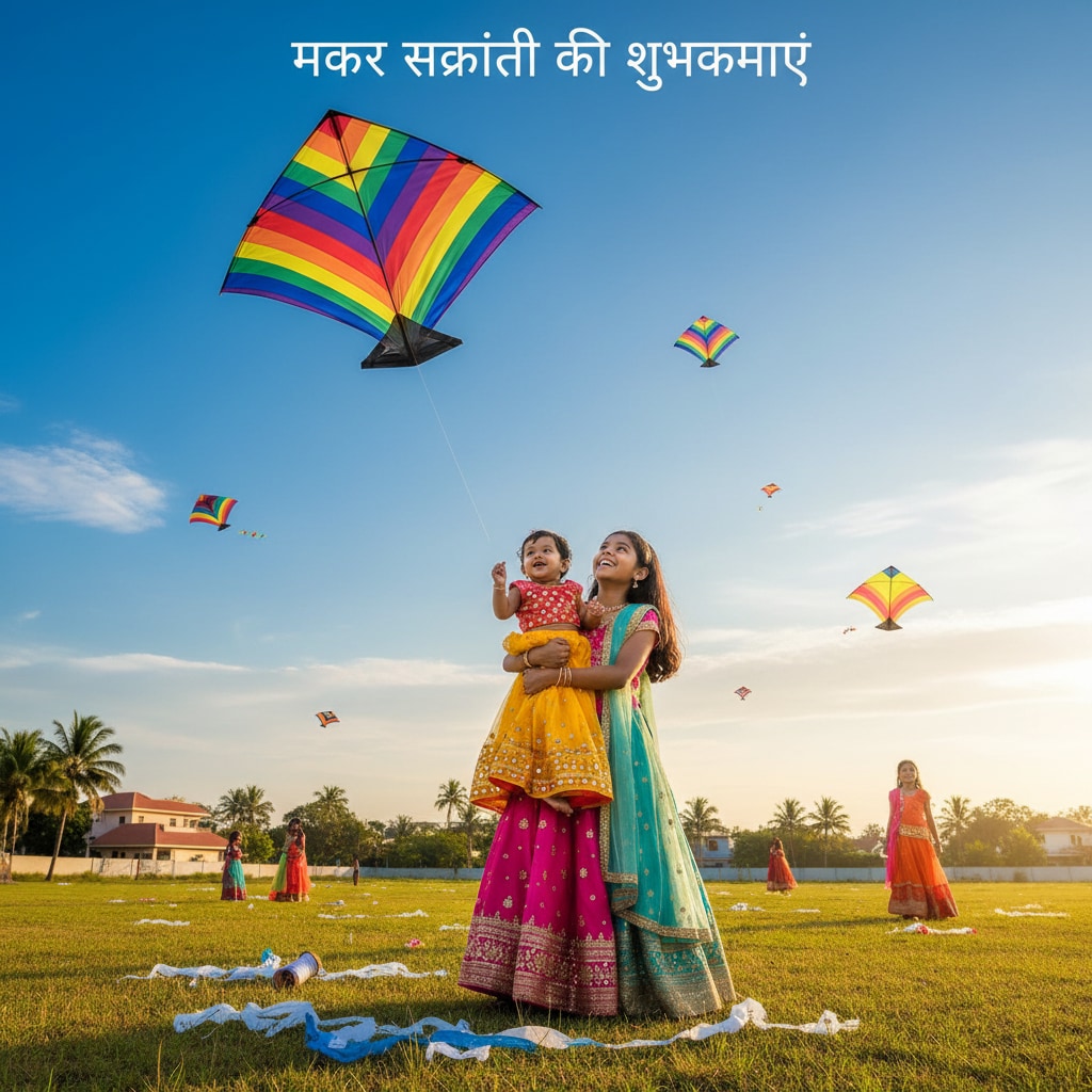 Makar Sankranti Prompt For Baby Girl preview