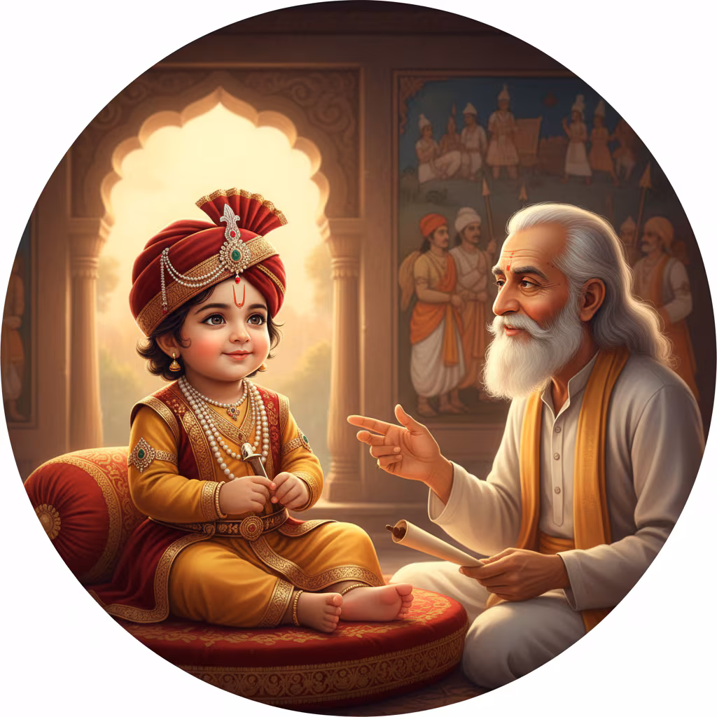 Shivaji Maharaj Gemini Prompt For Baby Boy preview
