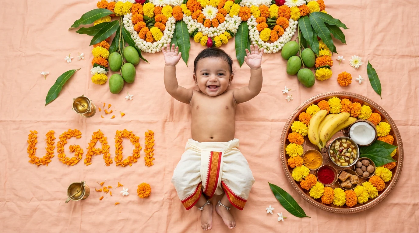 Peach Background Baby Boy example